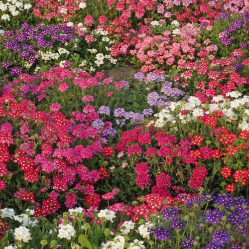 VERBENA X HYBRIDA MIXED COLOURS seed image